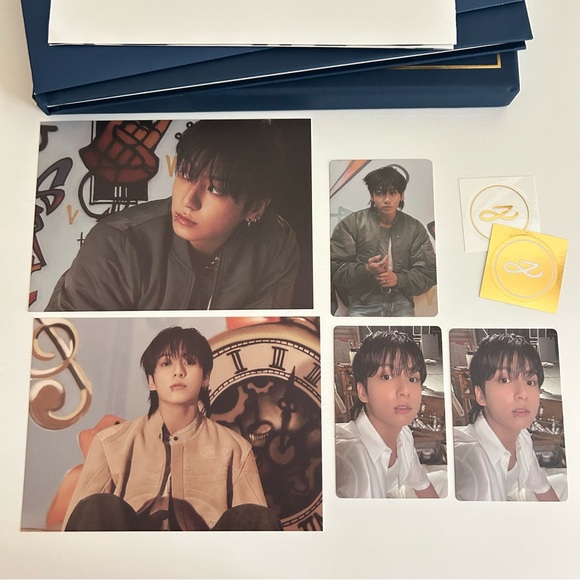BTS Jungkook Golden Substance Blue Album Version Barnes and Noble - Picture 1 of 14